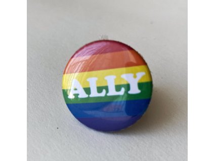 Pin Ally (duhový)