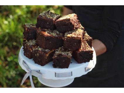 Brownies s arašídovým máslem bez lepku