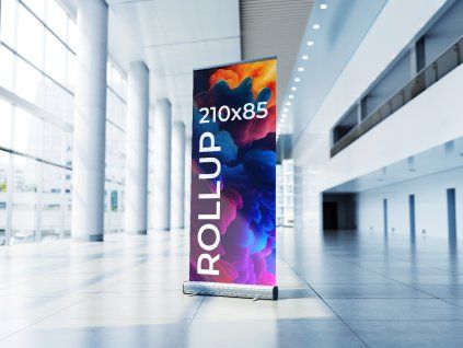 Free Roll up Mockup 1