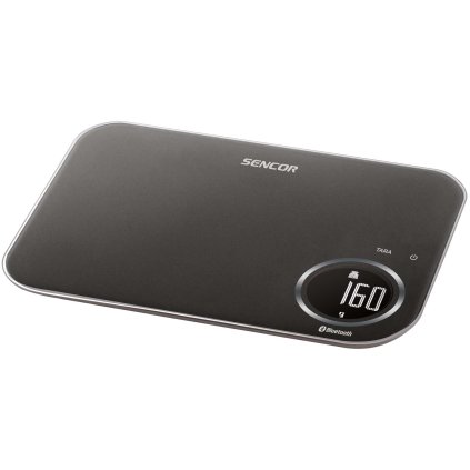 Sencor Chytrá kuchyňská váha s Bluetooth - černá