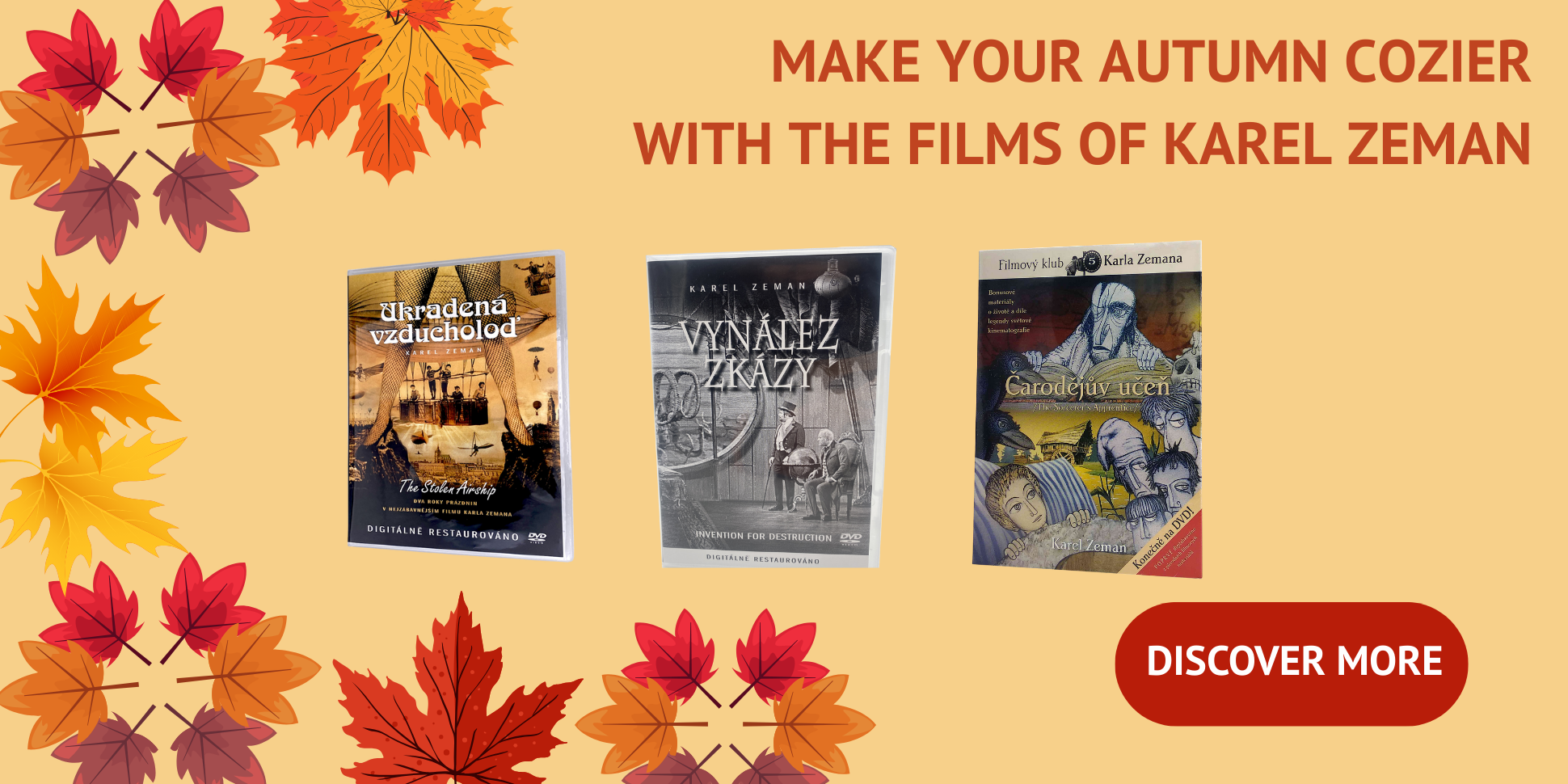 Enjoy autumn with Karel Zeman films