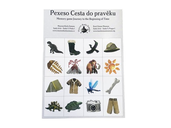 Pexeso Filmosauri mockup predniStrana