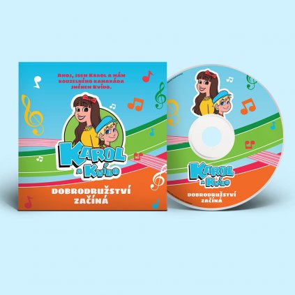 CD 1  Karol a Kvído: Dobrodružství začíná