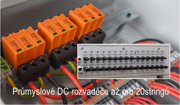 Průmyslové DC rozvaděče