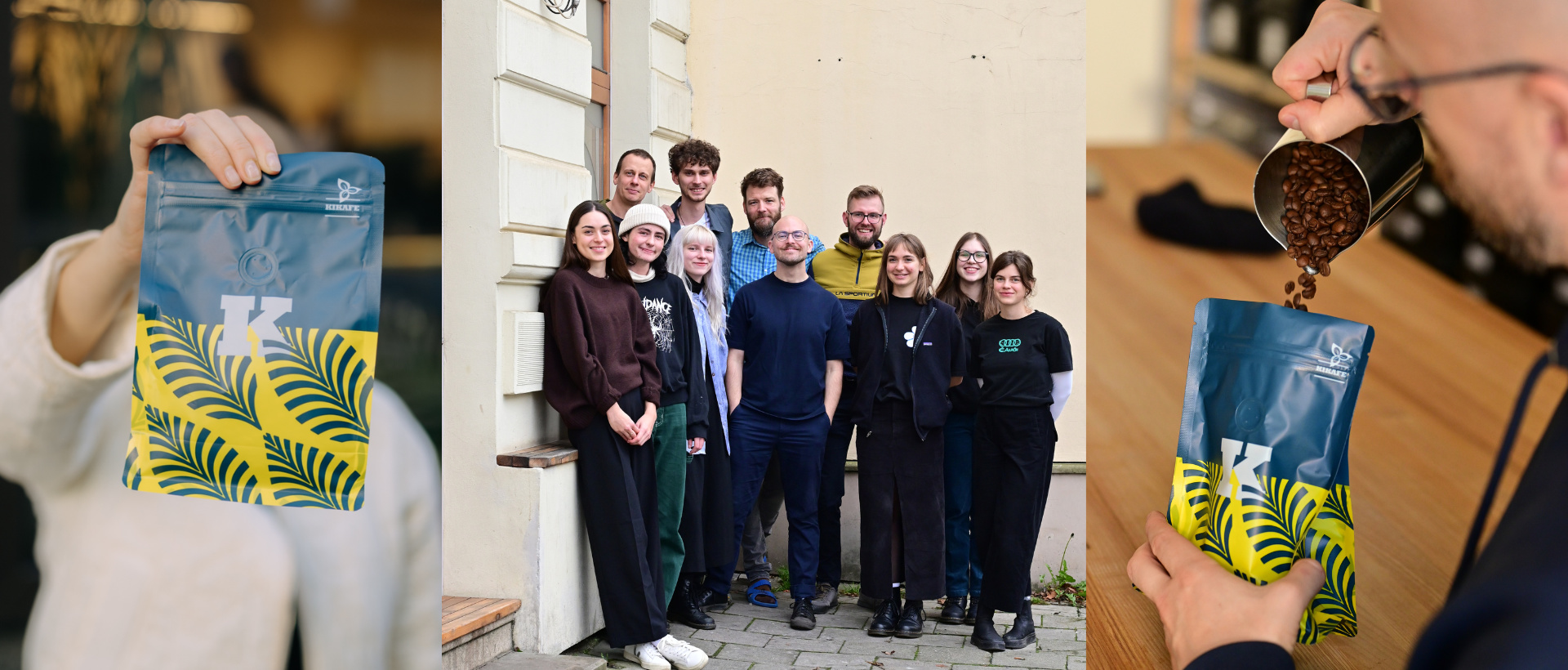 Tým a výběrová káva KIKAFE