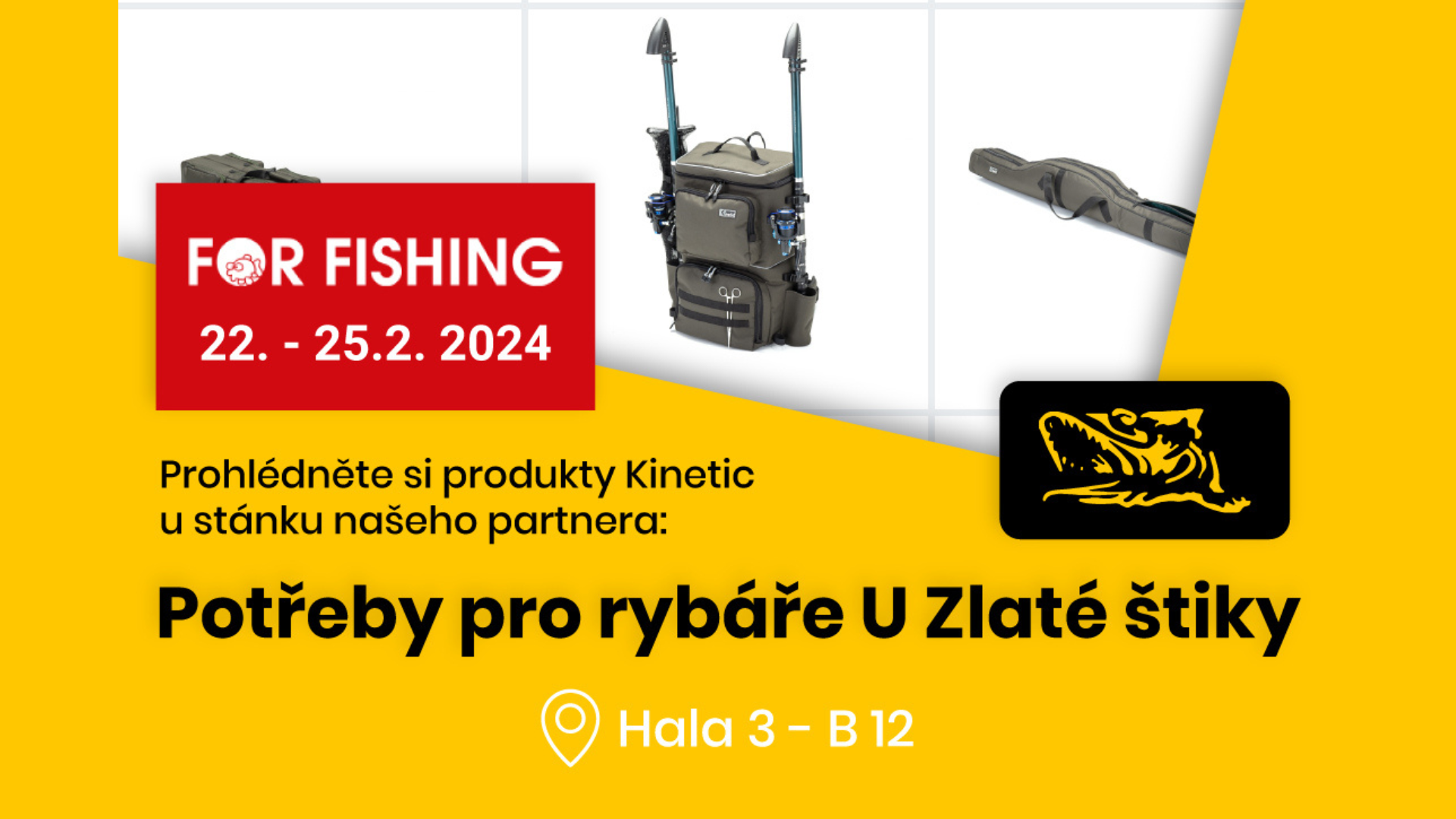 Prohlédněte si naše produkty na největším rybářském veletrhu For Fishing 2024