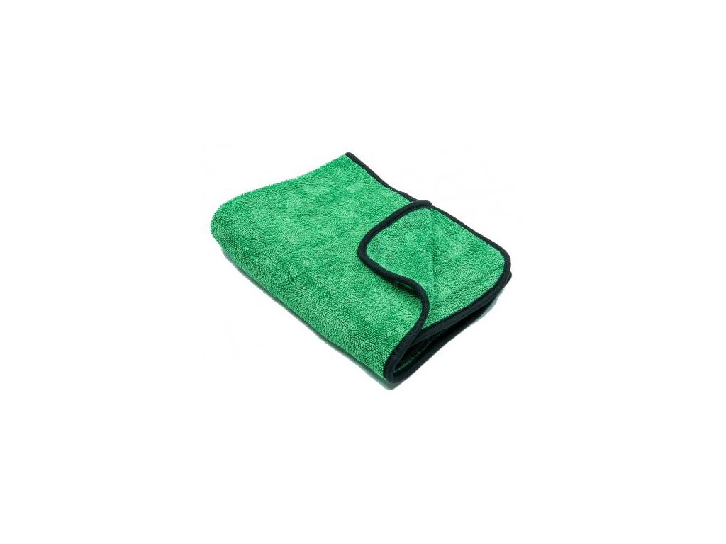 King Wolf Devil Twist Sušící ručník zelený - 60 x 90 cm