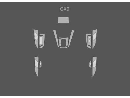 Mazda CX9 interiér