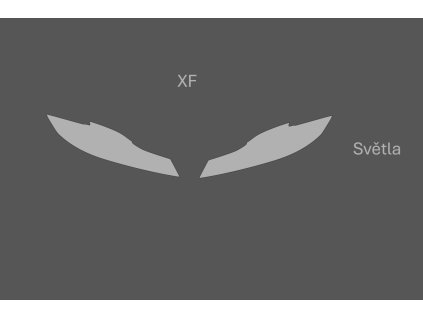 Jaguar XF světla
