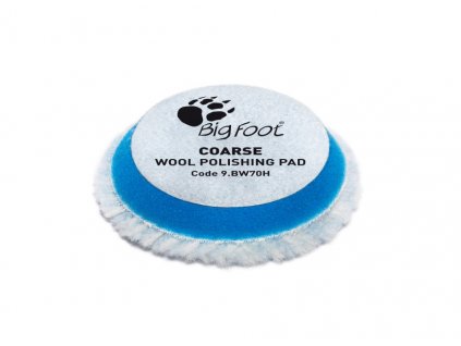 Rupes RUPES Blue Wool Polishing Pad COARSE 50/70 mm - vlněný korekční kotouč (tvrdý)