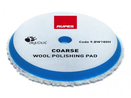 Rupes RUPES Blue Wool Polishing Pad COARSE 150/180 mm - vlnený korekčný kotúč (tvrdý)