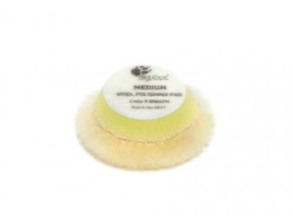 Rupes RUPES Yellow Wool Polishing Pad MEDIUM 30/40 mm  - vlněný leštící kotouč (střední)