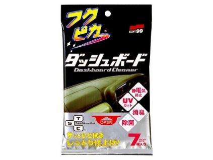 Soft99 Fukupika Dashboard Cloth - čistiace obrúsky pre interiérové plasty