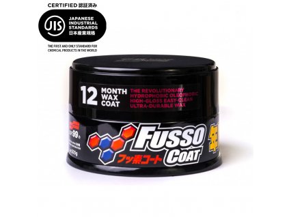 Soft99 New Fusso Coat 12 Months Wax Dark - nejtrvanlivější vosk na trhu (tmavé odstíny)