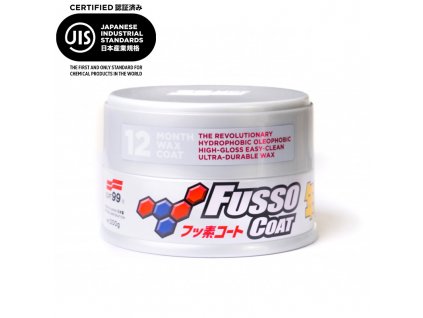 Soft99 New Fusso Coat 12 Months Wax Light - najtrvanlivejší vosk na trhu (svetlé odtiene)