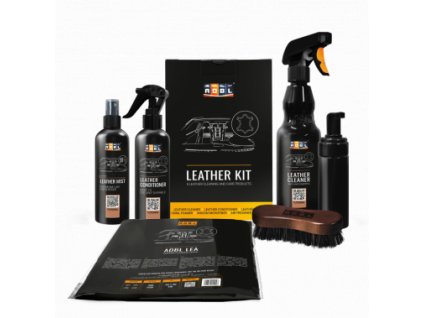 ADBL Leather Kit - set autokosmetiky na kůži
