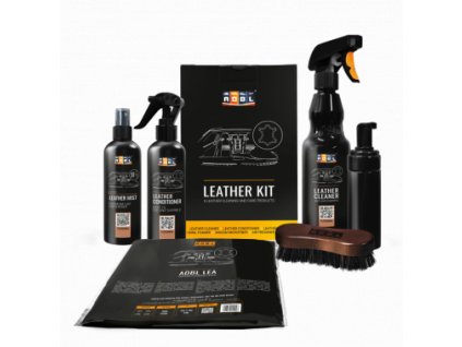 ADBL Leather Kit - set autokozmetiky na koži