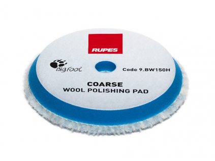 Rupes RUPES Blue Wool Polishing Pad COARSE 130/150 mm - vlnený korekčný kotúč (tvrdý)