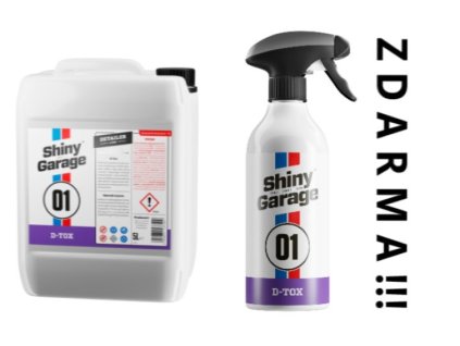 Shiny Garage D-Tox 5L + 500ml ZADARMO