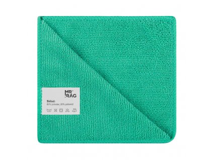 MR RAG Mikrovláknová utierka zelená - 30 x 30 cm