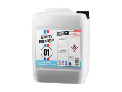 Shiny Garage Snowman Windshield Liquid - Zmes do ostrekovačov (zimná) 5L