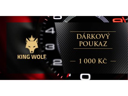 King Wolf dárkový poukaz 1000kč