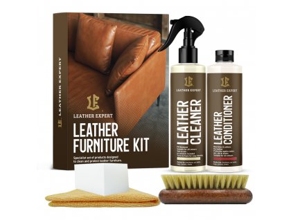 1. Leather Expert Furniture Care Kit z akcesoriami
