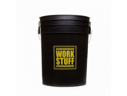 Work Stuff Rinse Black Bucket - detailingový kbelík 20l