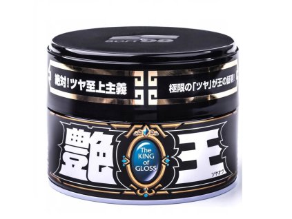 Soft99 The King of Gloss Dark - tuhý vosk pro maximální lesk 300g