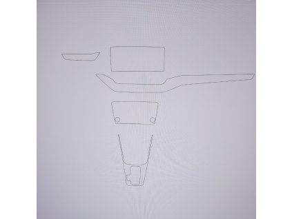 6344 1 jem ppf predrezana folie interier skoda octavia