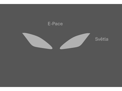 Jaguar E pace světla