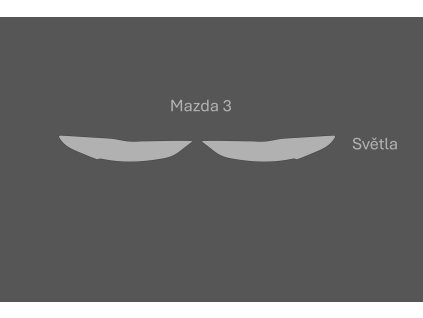 Mazda 3 světla