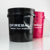 4588 fireball vedro vcetne separatoru set cerna cervena