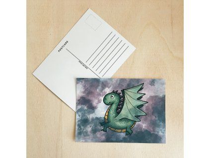 Pohlednice s dráčkem