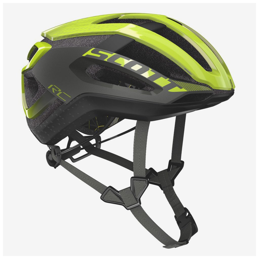 Cyklistická helma Scott Centric PLUS (CE) - žlutá (Velikost L)