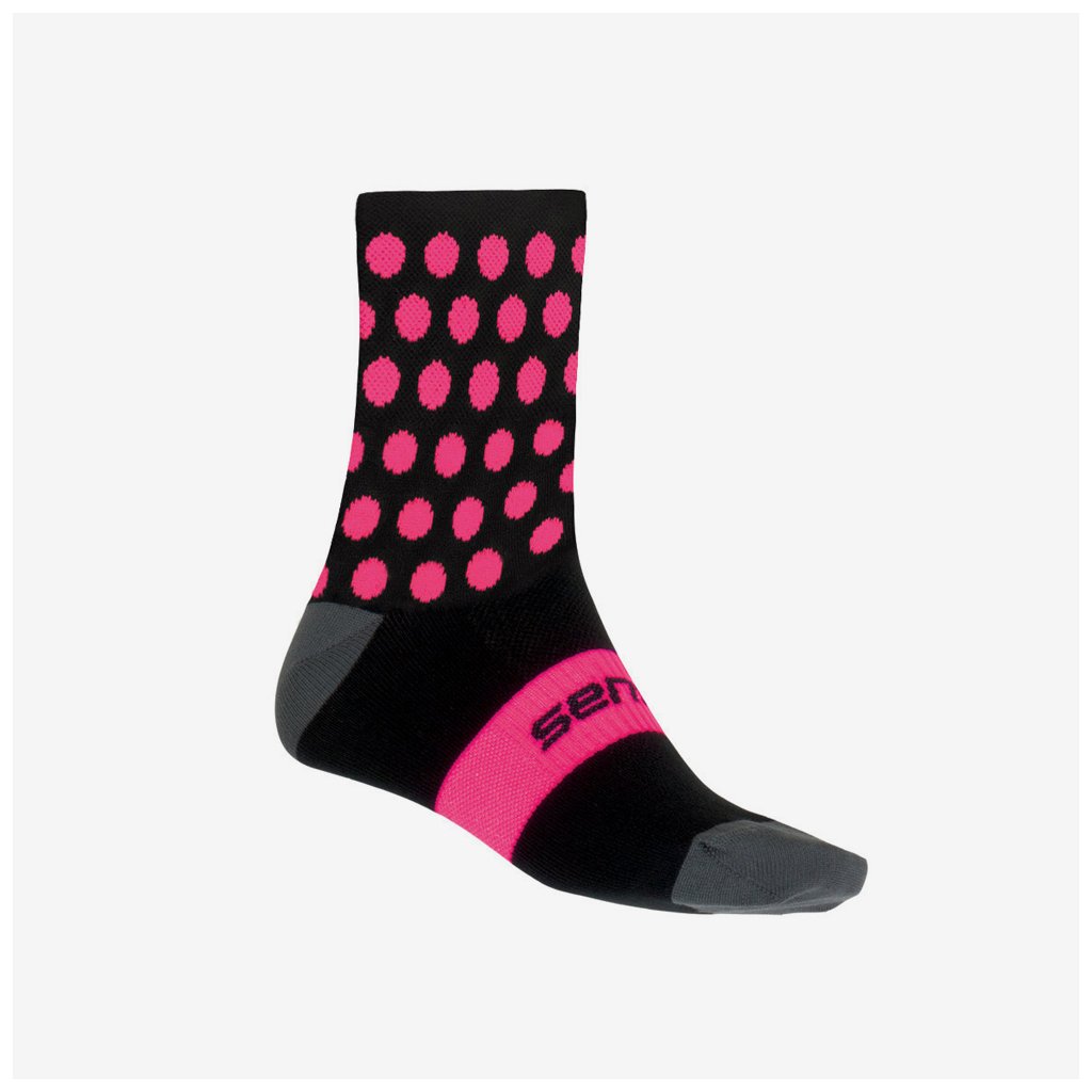 Ponožky Sensor Dots růžové (Velikost XL)
