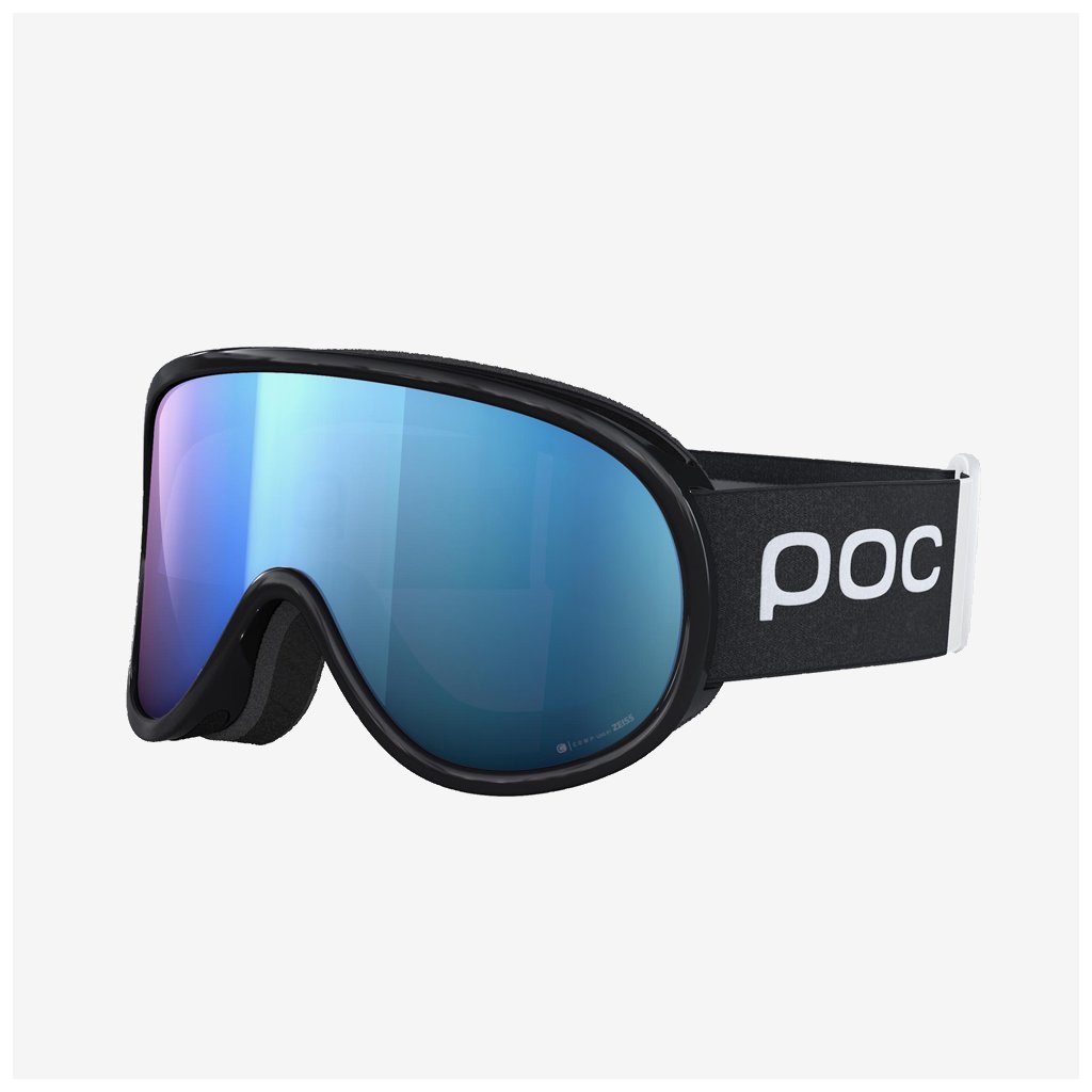 Lyžařské brýle POC Retina Clarity Comp - Černé/Modré sklo (Velikost OS)