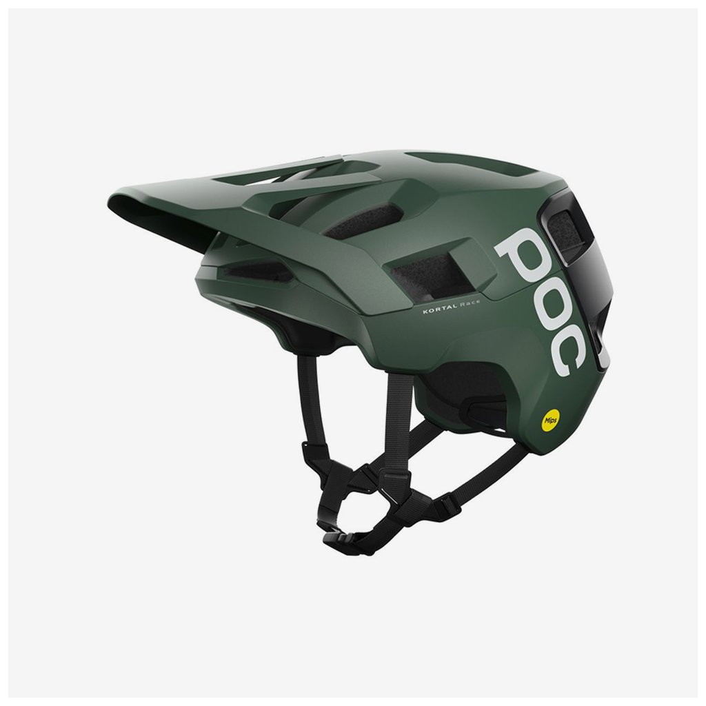 Cyklistická helma POC Kortal Race MIPS - Zelená (Velikost XLX)