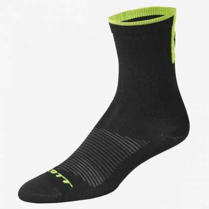 Cyklistické ponožky Scott Road long - černožluté (Velikost 36-38)