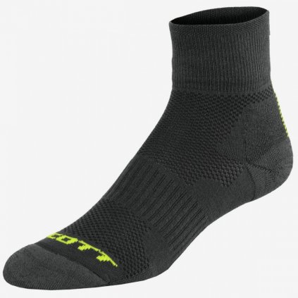 Cyklistické ponožky Scott Trail - černožluté (Velikost 39-41)