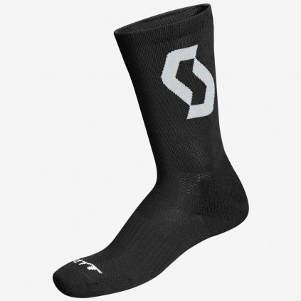 Cyklistické ponožky Scott Trail Pro - černé (Velikost 36-38)