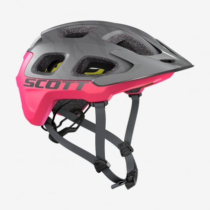 Cyklistická Scott helma Vivo Plus - šedá (Velikost L)