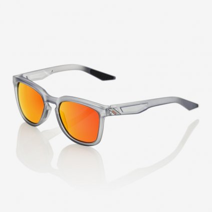 Sluneční brýle 100% Hudson Soft Tact - šedé (Velikost OS)