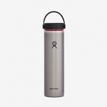 Láhev Hydro Flask 24 OZ Lightweight Wide Flex Cap - Stříbrná