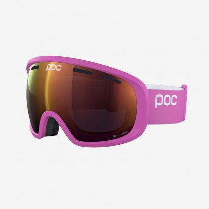 Lyžařské brýle POC Fovea Clarity - Růžové/Oranžové sklo (Velikost OS)