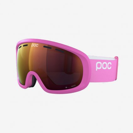 Lyžařské brýle POC Fovea Mid Clarity - Růžové/Oranžové sklo (Velikost OS)
