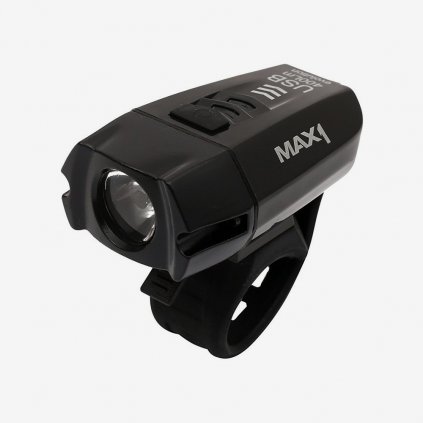 Světlo přední MAX1 USB Evolution 400Lm 1LED - černé (Velikost OS)