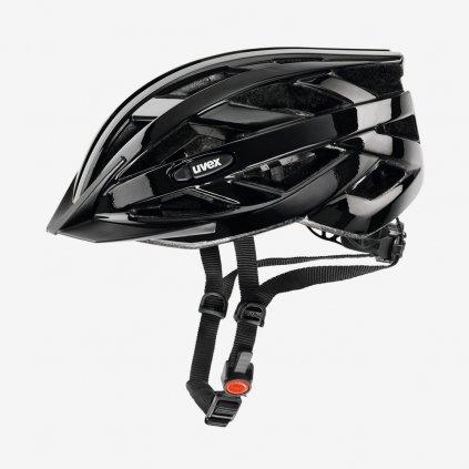 Cyklistická helma Uvex I-VO - Černá (Velikost 56-60)
