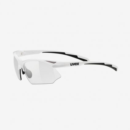 Cyklistické brýle Uvex Sportstyle 802 Vario - Bílé (Velikost OS)