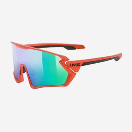 Cyklistické brýle Sportstyle UVEX 231 - oranžové (Velikost OS)